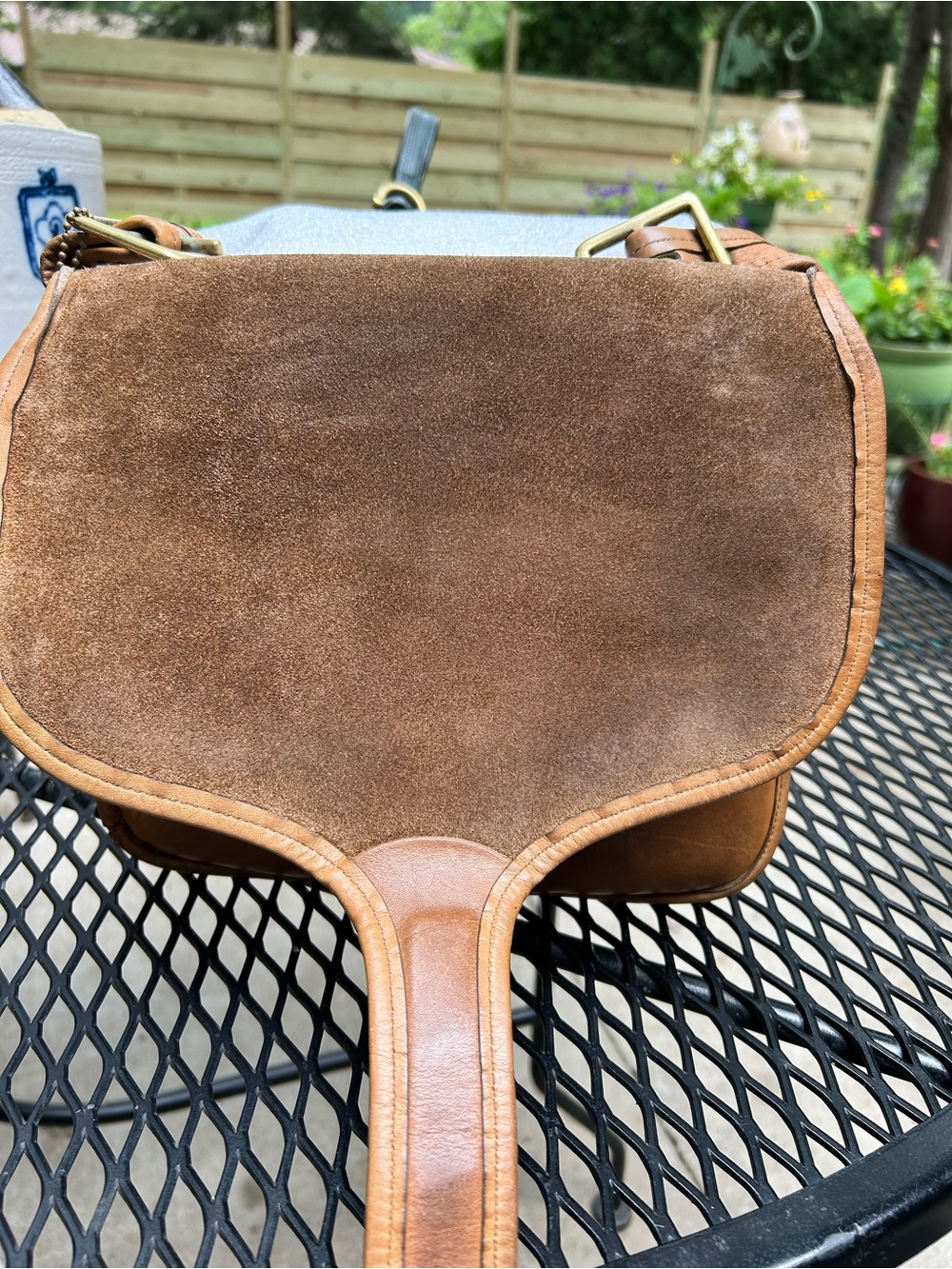 Coach Vintage NYC Courier Shoulder Bag in Saddle - Picture 12 of 16